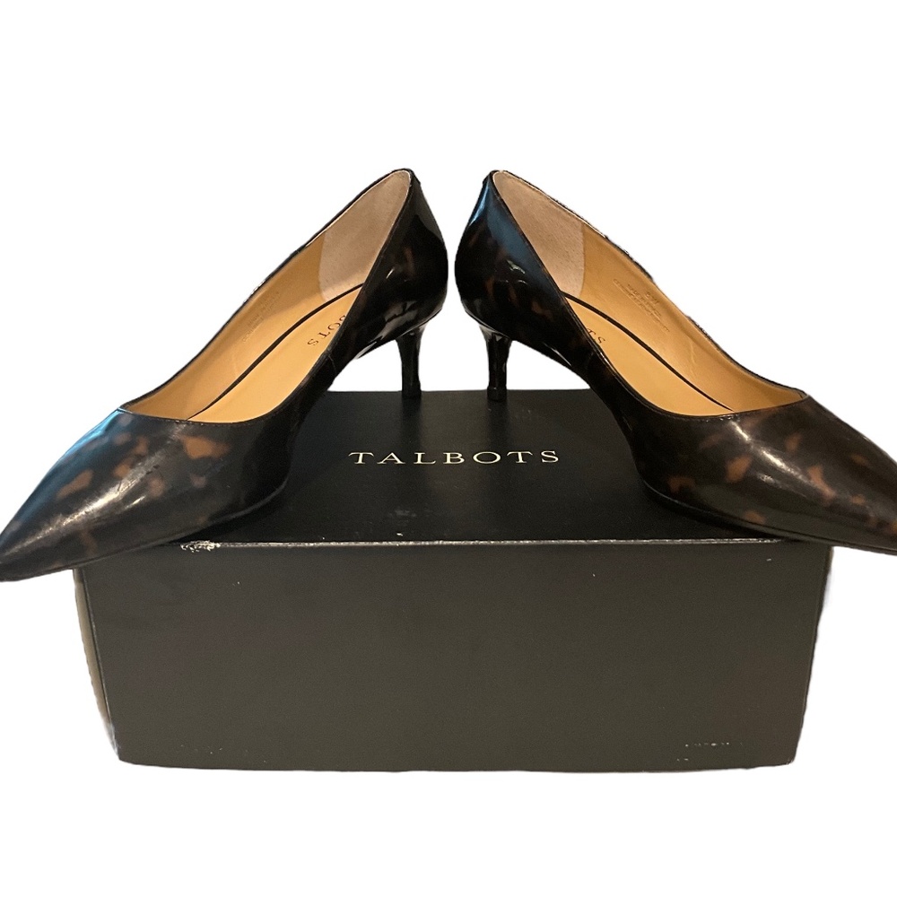 Talbots Tortoise Kitten Heel